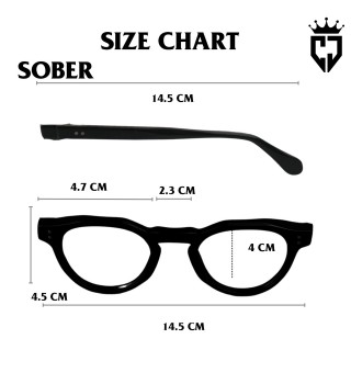 SOBER | Original Carel Jeni Eyewear Include Lensa